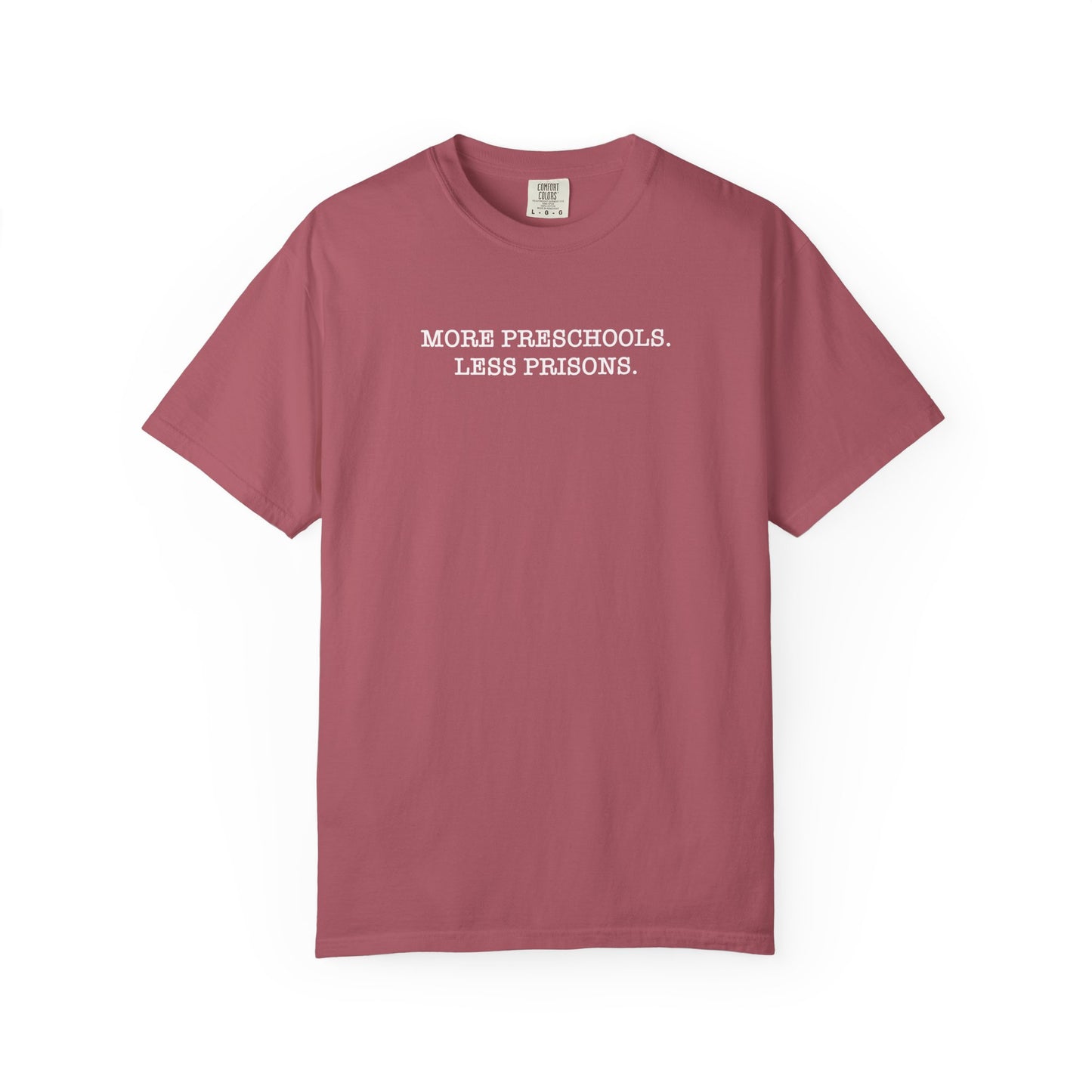 More Preschools Less Prisons T-Shirt