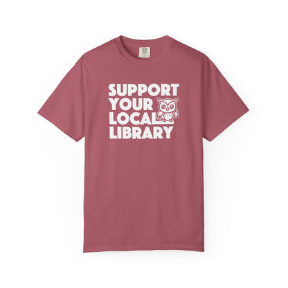 Support Your Local Library Tee