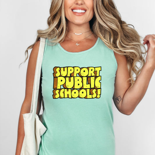 Support Public Schools Tank Top